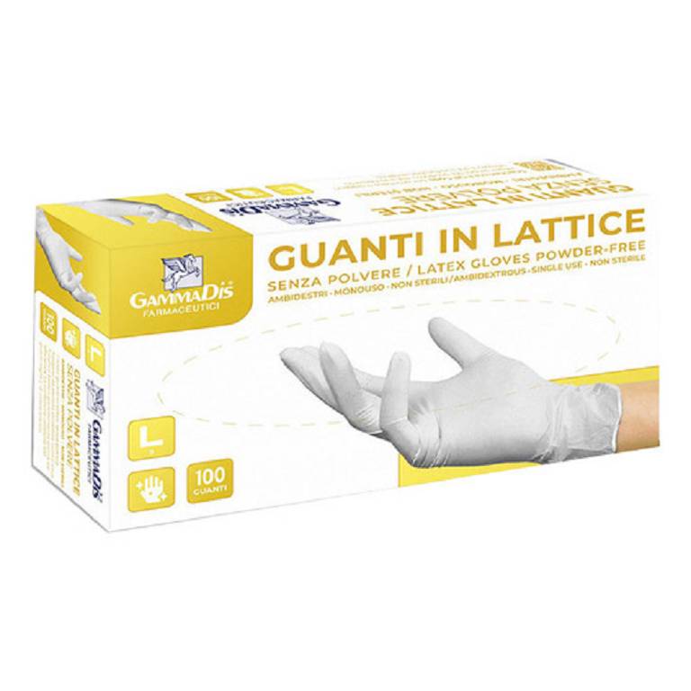 GAMMADIS GUANTI LATT S/POLV L