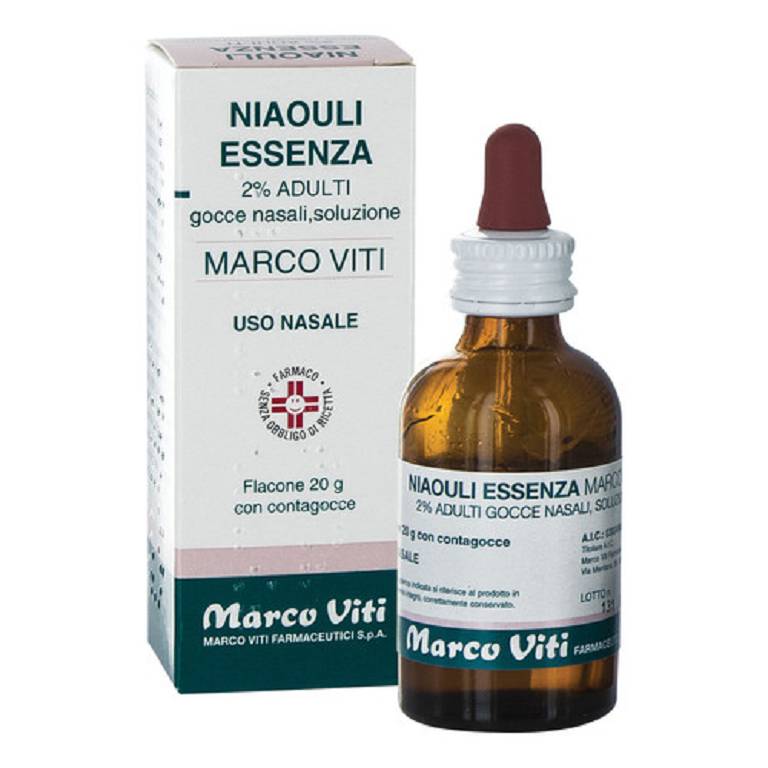NIAOULI ESSENZA MV*2% GTT 20G