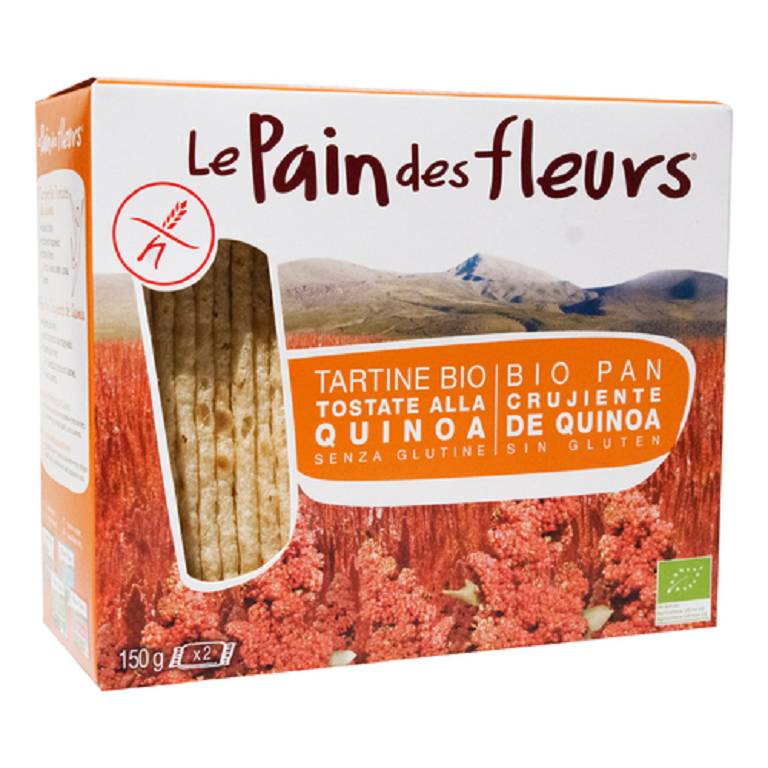 PAIN FLEURS TART TOST QUIN150G