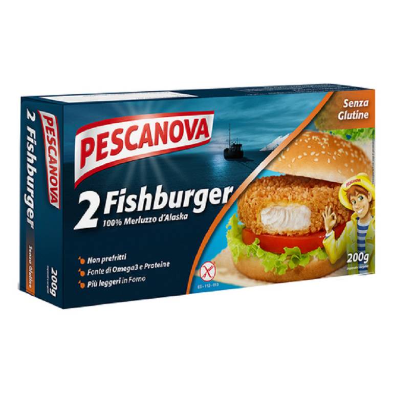 PESCANOVA FISH BURGER 200G